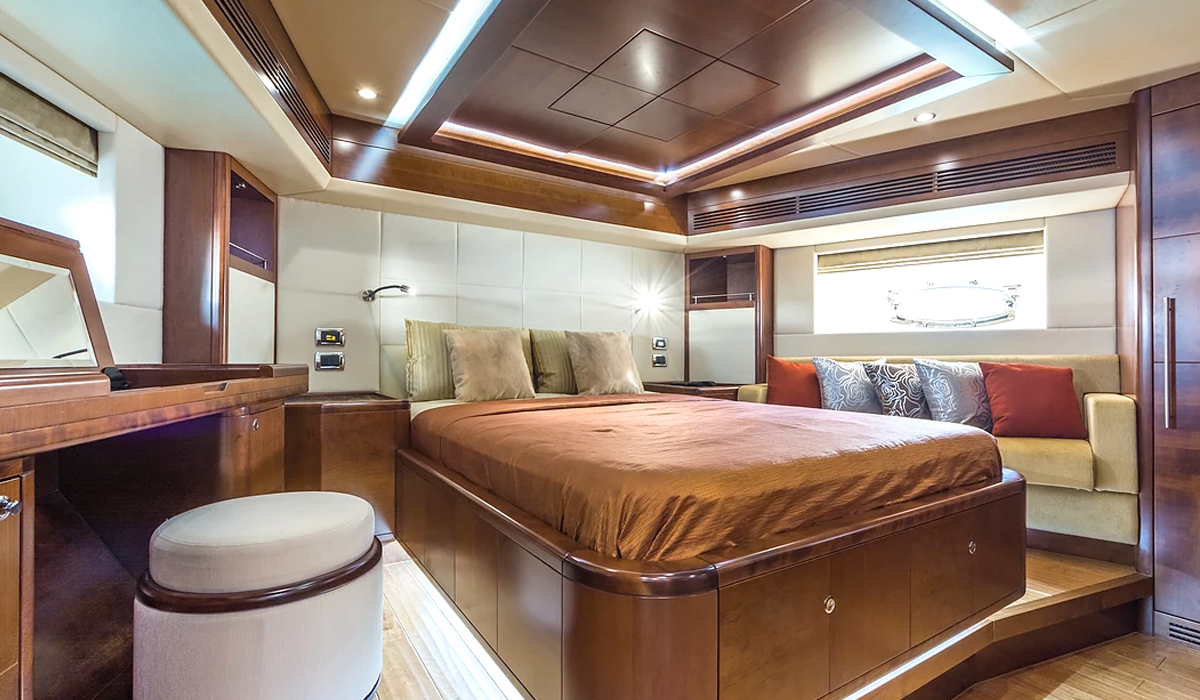 Яхты(а) "WT". Яхта MAJESTY 88FT WT 3 каюты Крейсерские яхты – От 30 до 60 метров. Предназначены для длительных путешествий с комфортом. 3