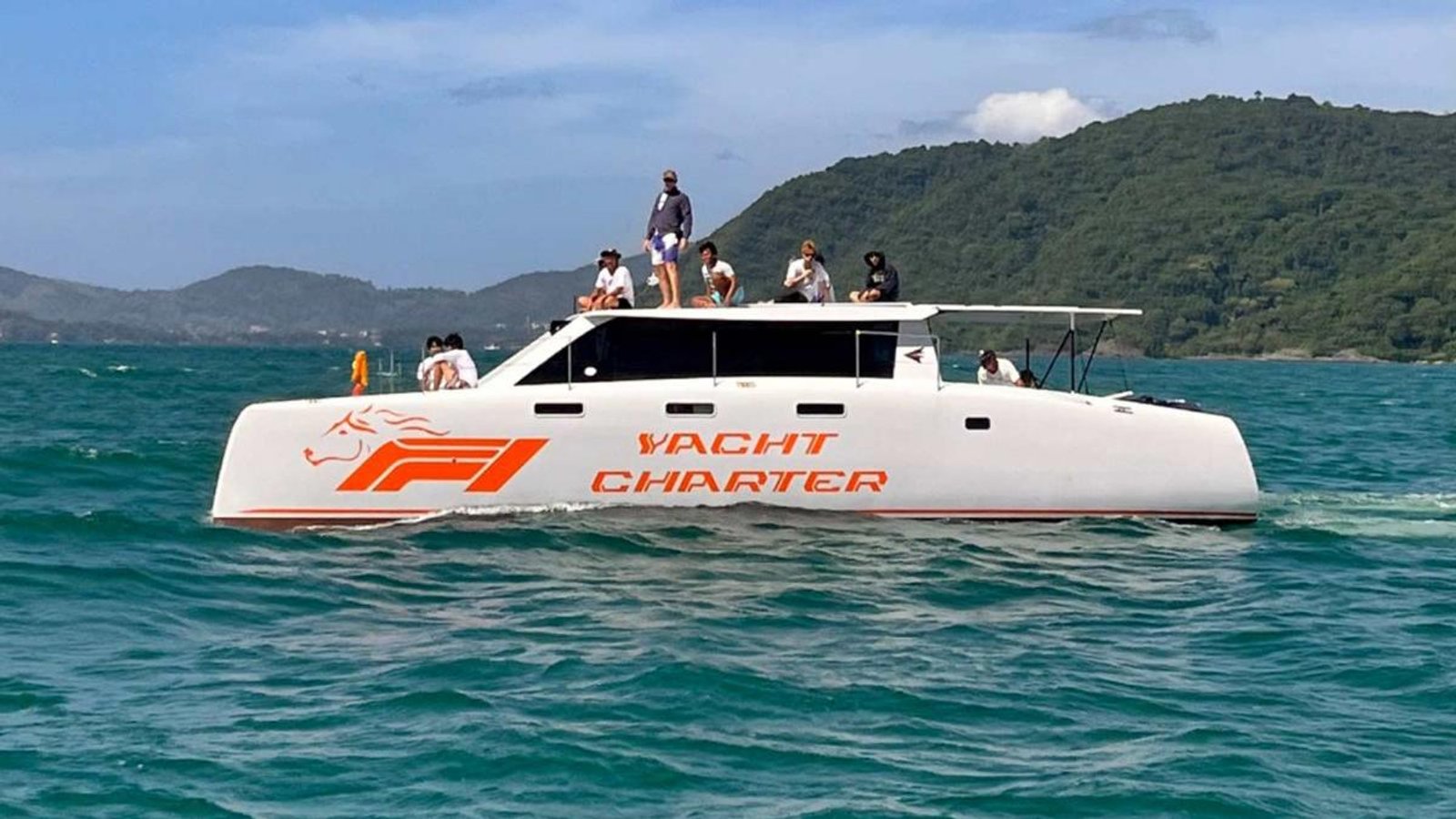 Power Catamaran 40 футов — катамаран, Пхукет